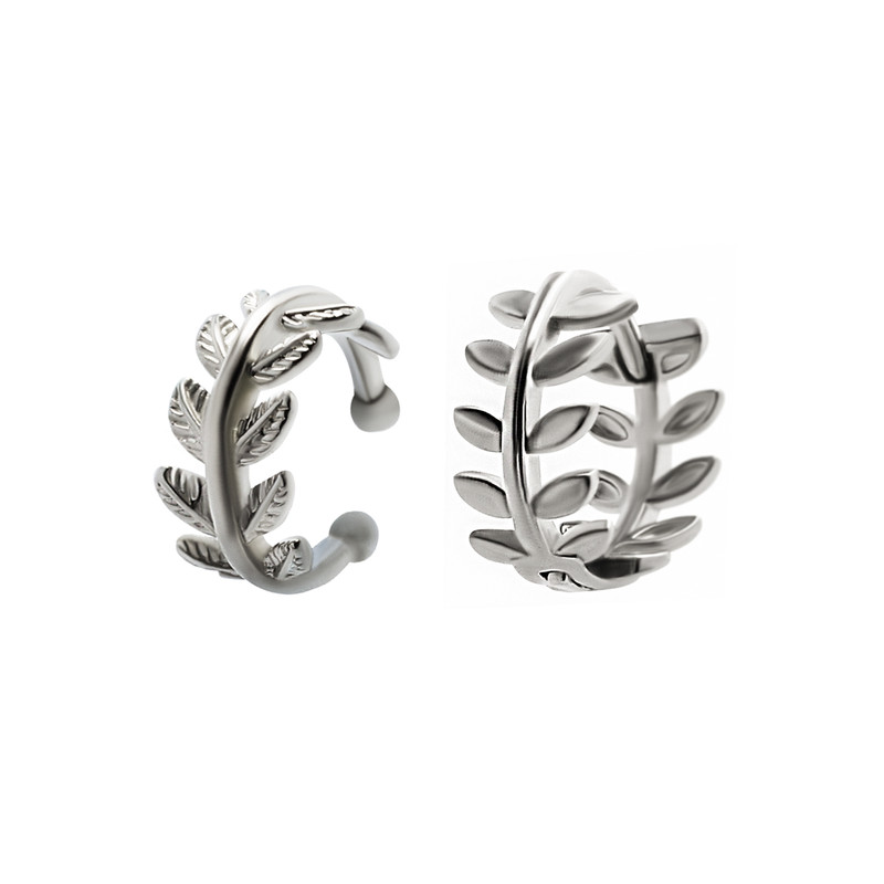 گوشواره زنانه پایتخت مدل PS585_GO2 به همراه پیرسینگ