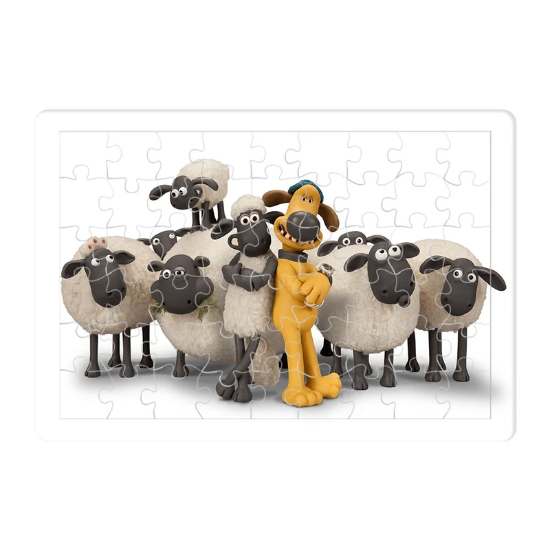 پازل 54 تکه هومرو مدل PL382 طرح انیمیشن بره ناقلا