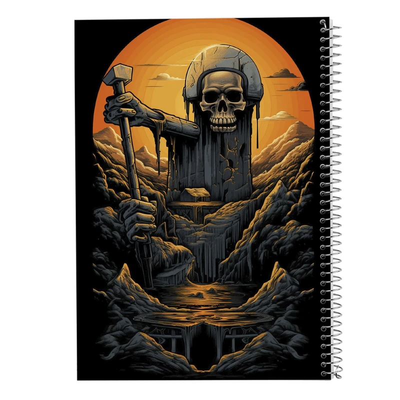 دفتر نت موسیقی 50 برگ مدوپد مدل ChainSaw Man کد DF10921