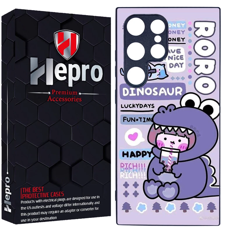 کاور هپرو طرح فانتزی مدل TPU مناسب برای گوشی موبایل سامسونگ Galaxy S24 ULTRA