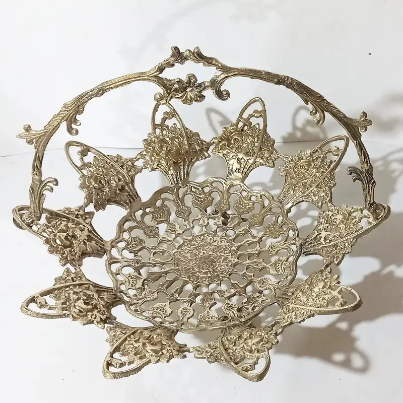 میوه خوری برنزی مدل دسته دار کد 1500