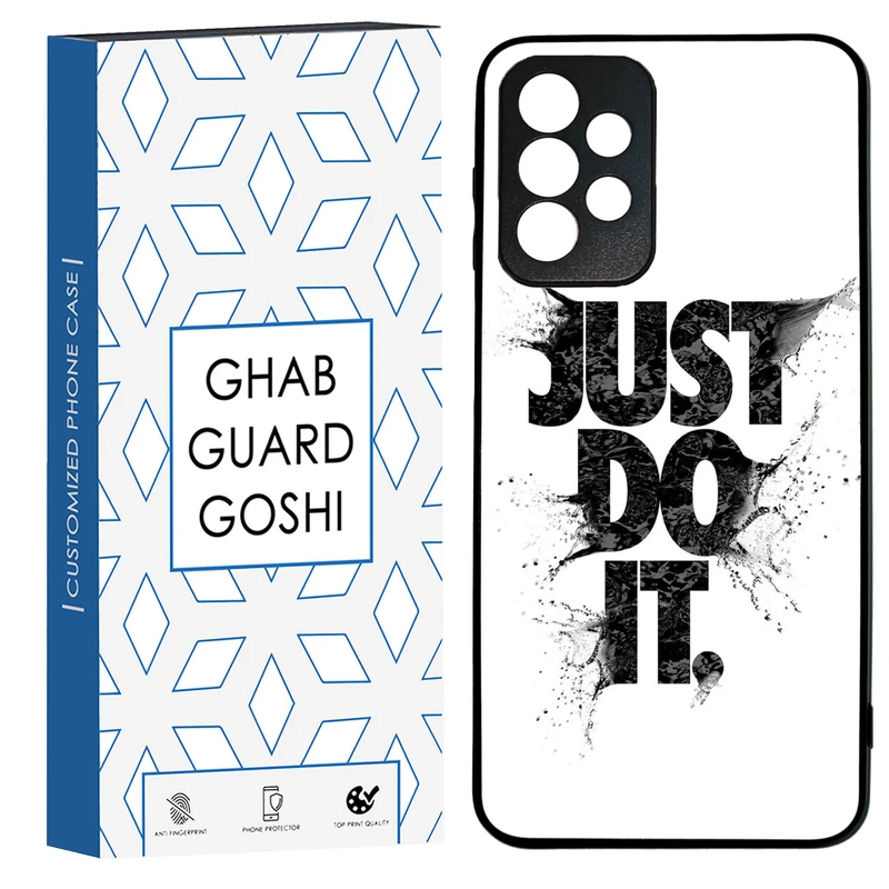 کاور قاب گارد گوشی طرح just do it کد TPU-107 مناسب برای گوشی موبایل سامسونگ Galaxy A73