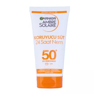 کرم ضد آفتاب بی رنگ گارنیه SPF 50 مدل Koruyucu Sut ‌مناسب انواع پوست حجم 50 میلی‌لیتر