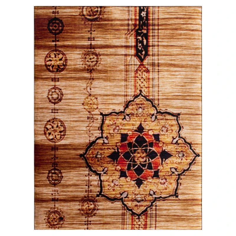 فرش ماشینی جانگل طرح PANIZ کد 3D-R66