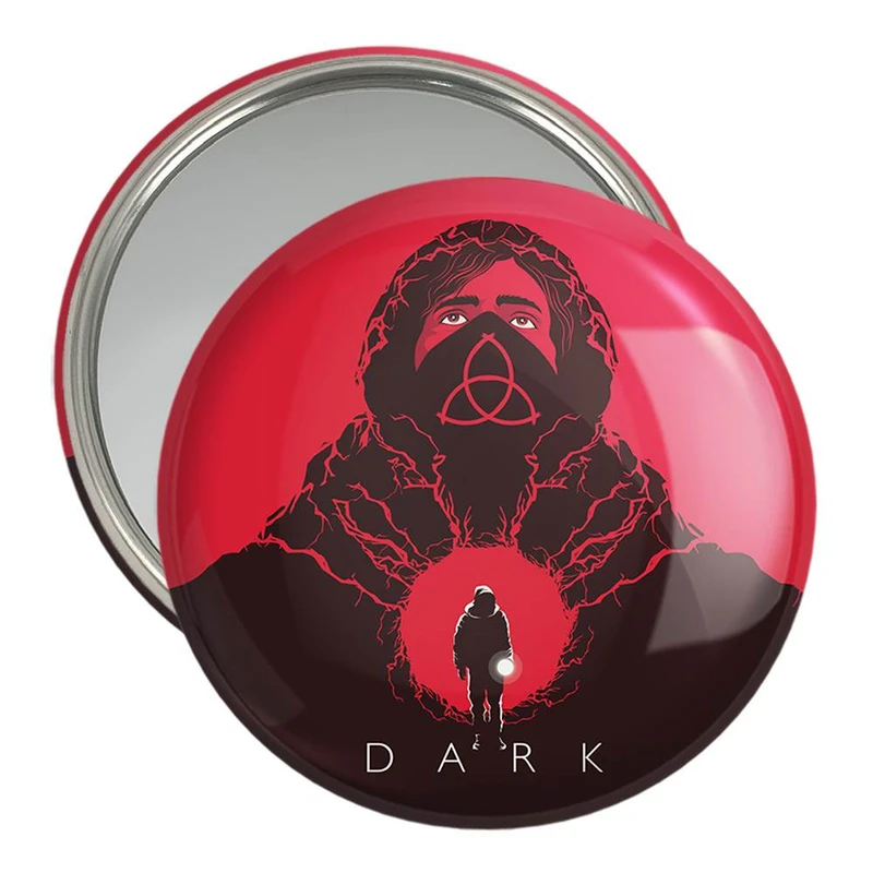 آینه جیبی خندالو مدل سریال دارک Dark  کد 10179