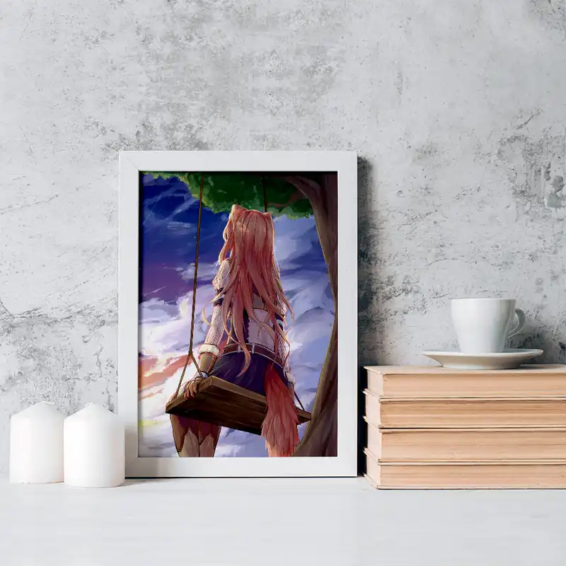 تابلو خندالو مدل رافتالیا انیمه ظهور قهرمان سپر کد 15950