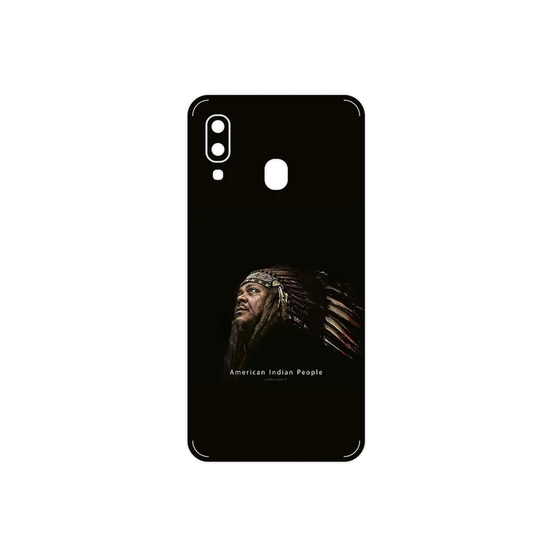 برچسب پوششی ماهوت مدل Portrait of an Indian Man مناسب برای گوشی موبایل سامسونگ Galaxy A40