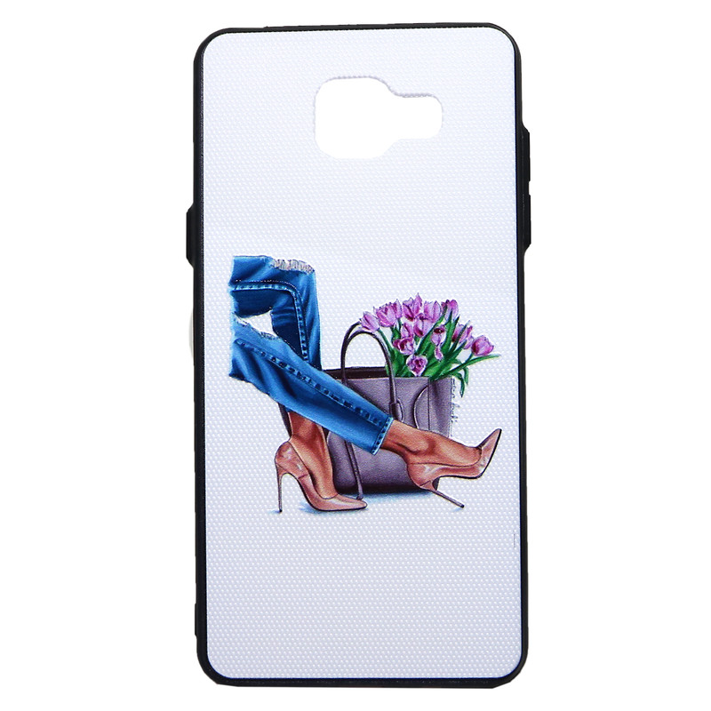 کاور طرح کیف و کفش مدل KTP-017 مناسب برای گوشی موبایل سامسونگ Galaxy A5 2016 / A510 به همراه پایه نگهدارنده