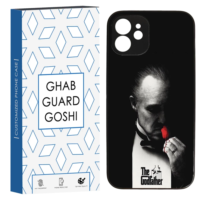 کاور قاب گارد گوشی طرح گاد فادر کد TPU-222 مناسب برای گوشی موبایل اپل Iphone 12