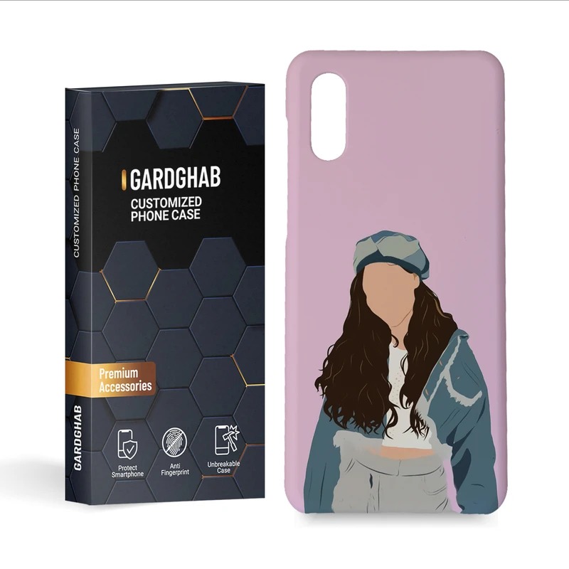 کاور گارد قاب مدل دخترانه مناسب برای گوشی موبایل سامسونگ galaxy a02