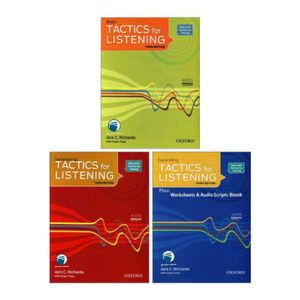 نقد و بررسی کتاب Tactics for Listening اثر jack c.richards انتشارات دنیای زبان سه جلدی توسط خریداران
