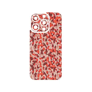 MAHOOT Red Infantry Army Cover Sticker for Apple iPhone 15 Pro