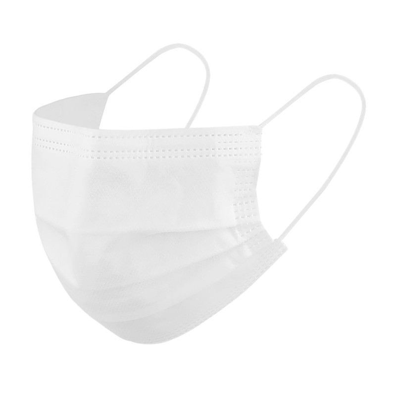 ماسک تنفسی توسعه بنیان سلامت بارمان مدل t02 بسته 50 عددی