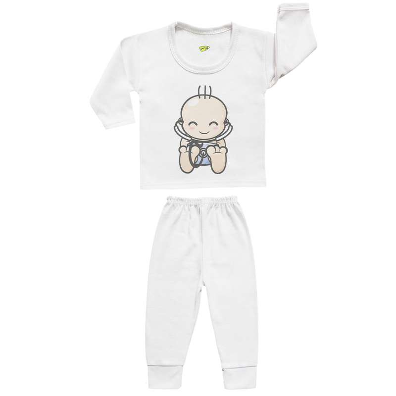 ست تی شرت و شلوار نوزادی کارانس مدل SBS-3278