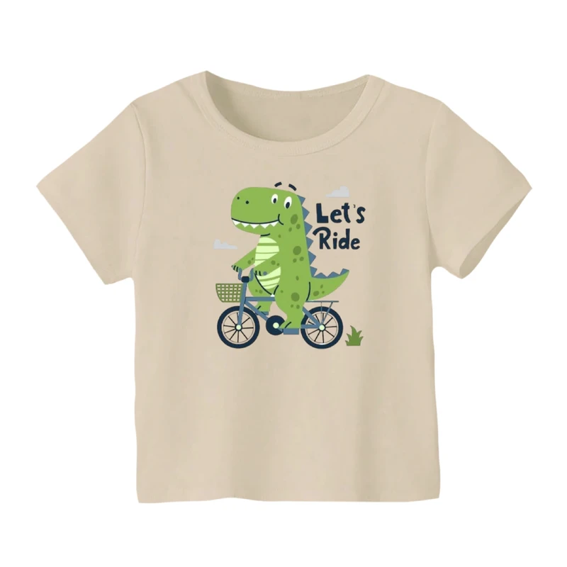 تی شرت آستین کوتاه بچگانه مدل دایناسور کد ۱