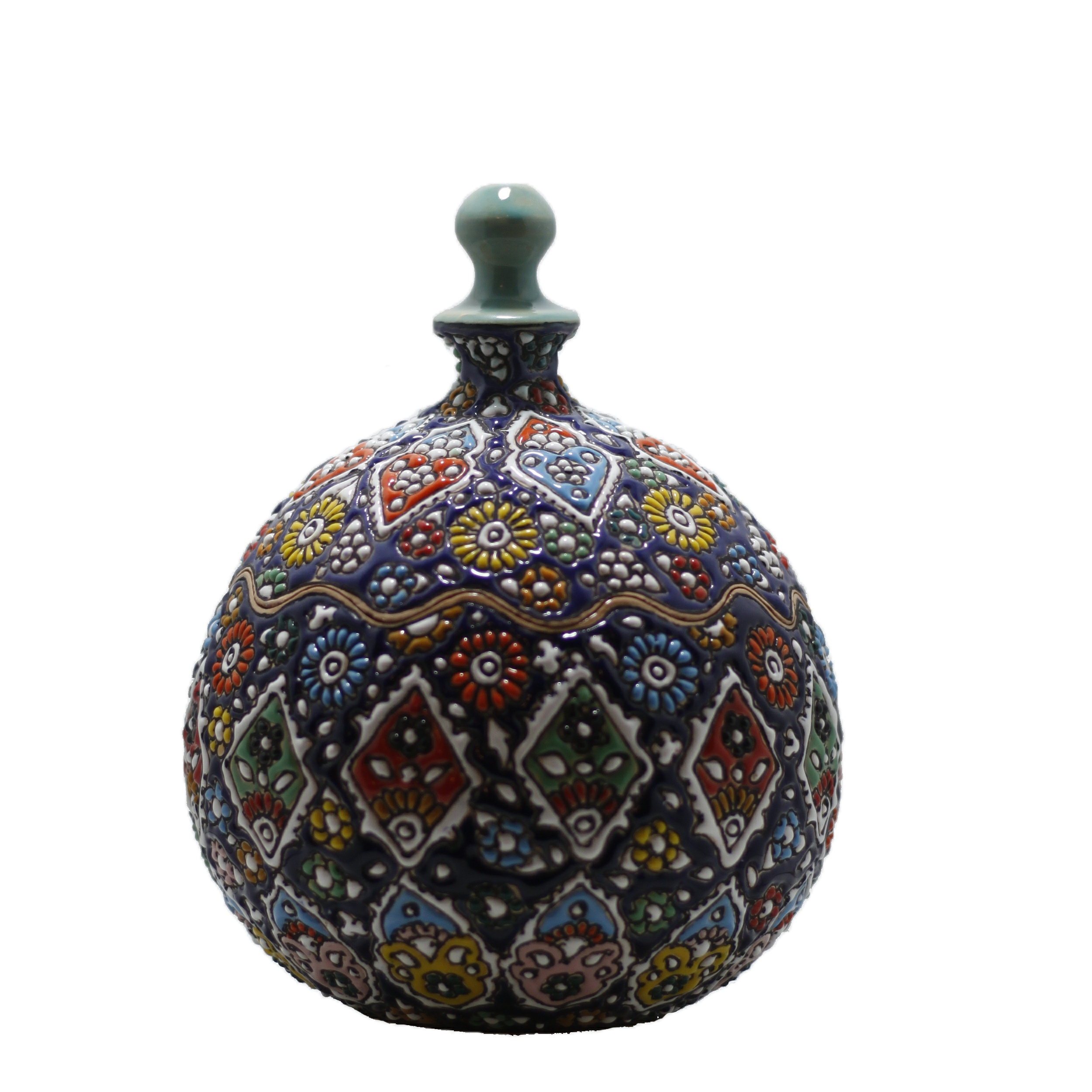 شکلات خوری میناکاری مدل Ros02