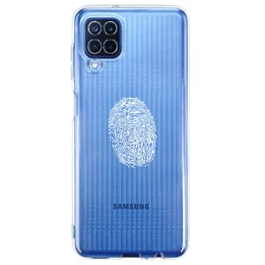 Megafone Finger Print C62-W Cover For Samsung Galaxy A12