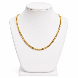 زنجیر طرح کارتیه طلا 18 عیار زنانه طلای علیمحمدی مدل ظریف کد DDW543