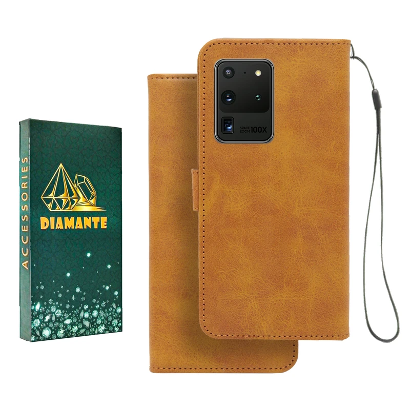 کیف کلاسوری دیامانته مدل Mortand Gn مناسب برای گوشی موبایل سامسونگ Galaxy S20 Ultra