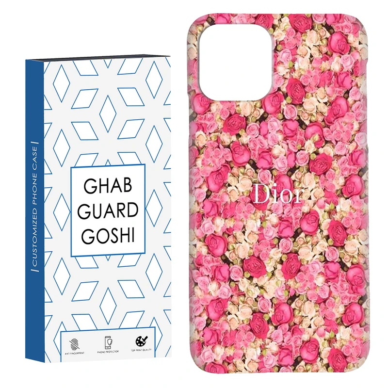 کاور قاب گارد گوشی طرح گل کد Dimo-513 مناسب برای گوشی موبایل اپل IPHONE 11 PRO MAX