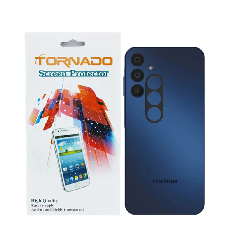 محافظ لنز دوربین تورنادو مدل قابدار مناسب برای گوشی موبایل سامسونگ Galaxy A25 بسته 40 عددی