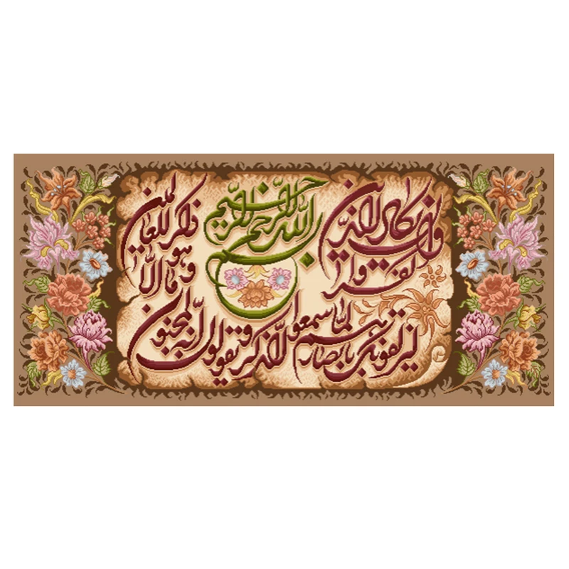 نخ و نقشه تابلوفرش مدل 22222