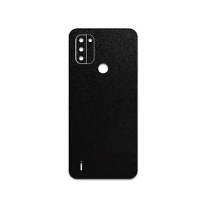 MAHOOT Black-Suede Cover Sticker for Nokia C31