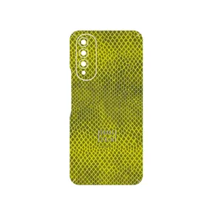 MAHOOT Yellow Snake Skin Cover Sticker for Wiko T50