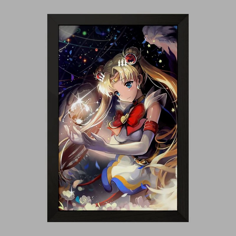 تابلو خندالو مدل اوساگی تسوکینو انیمه سیلور مون Sailor Moon  کد 17456