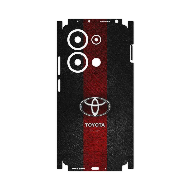 برچسب پوششی ماهوت مدل TOYOTA_Logo-FullSkin مناسب برای گوشی موبایل شیائومی Poco M6 Pro 4G