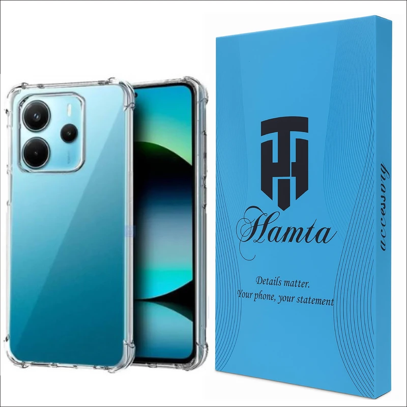 کاور همتا مدل ژله ای کپسول دار مناسب برای گوشی موبایل شیائومی Redmi Note14 4G