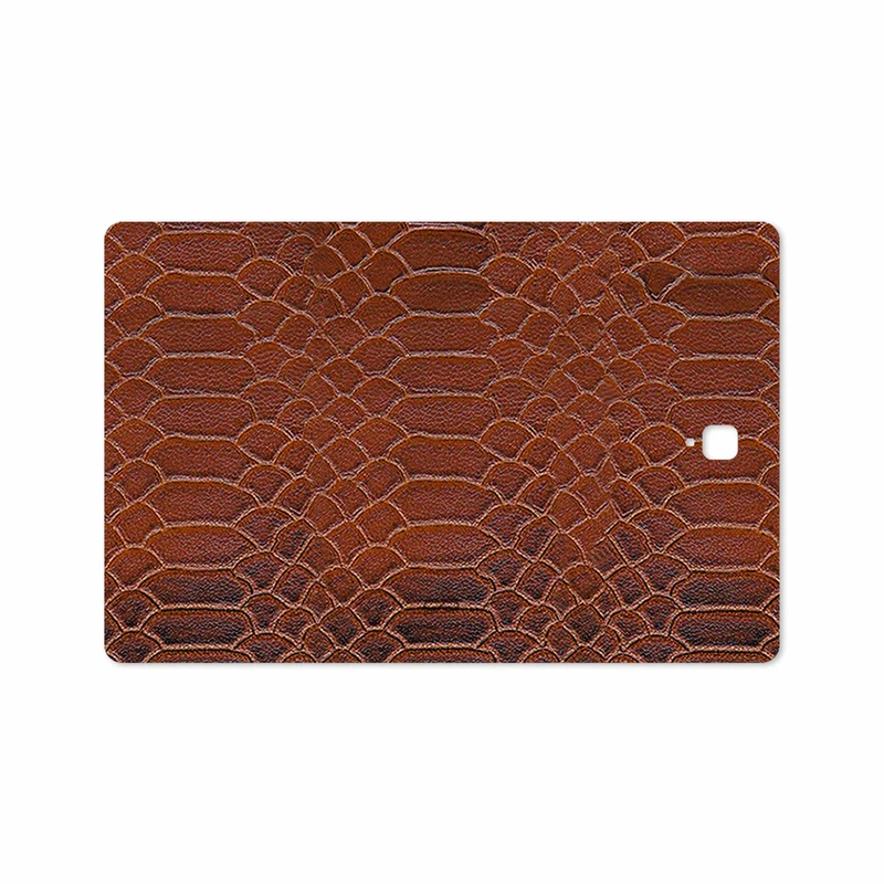 برچسب پوششی ماهوت مدل Brown-Snake-Leather مناسب برای تبلت سامسونگ Galaxy Tab S4 10.5 2018 T835