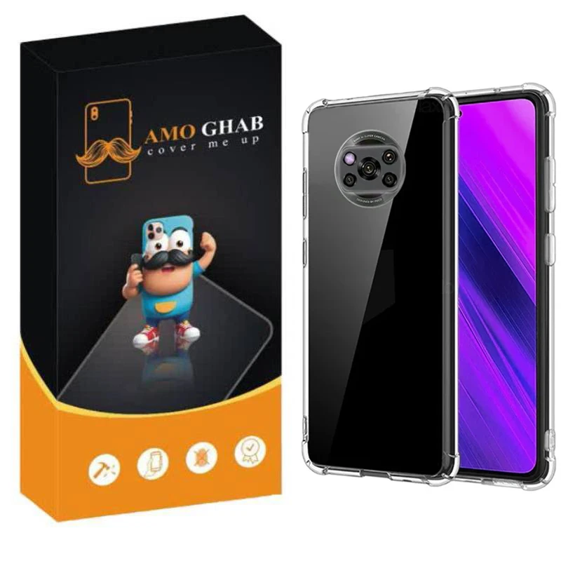 کاور عمو قاب مدل Crystal مناسب برای گوشی موبایل شیائومی Poco X3 / Poco X3 Pro / Poco X3 NFC