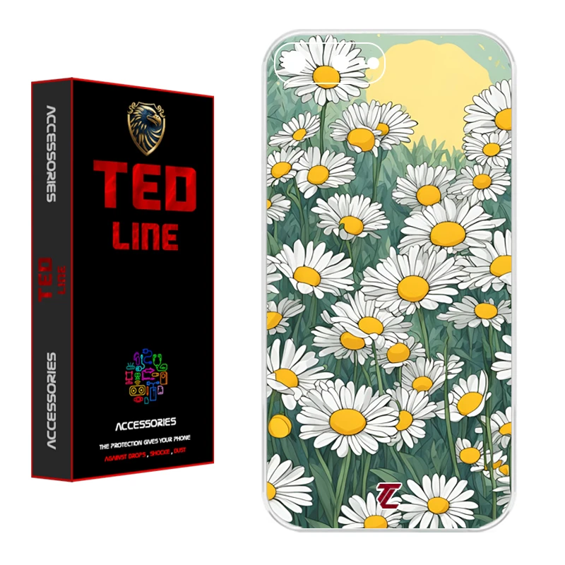 کاور تدلاین طرح گل بابونه کد 1141 مناسب برای گوشی موبایل اپل Iphone 7 Plus / 8 Plus