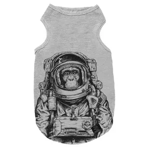 لباس سگ و گربه 27 طرح Monkey Space کد MH311 سایز M