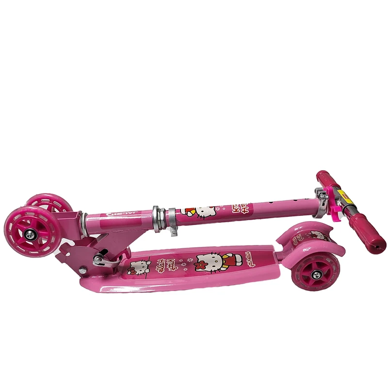 عکس شماره 8 : اسکوتر کودک رجال مدل چهار چرخ تاشو کد 120 ظرفیت وزنی 85 کیلوگرم