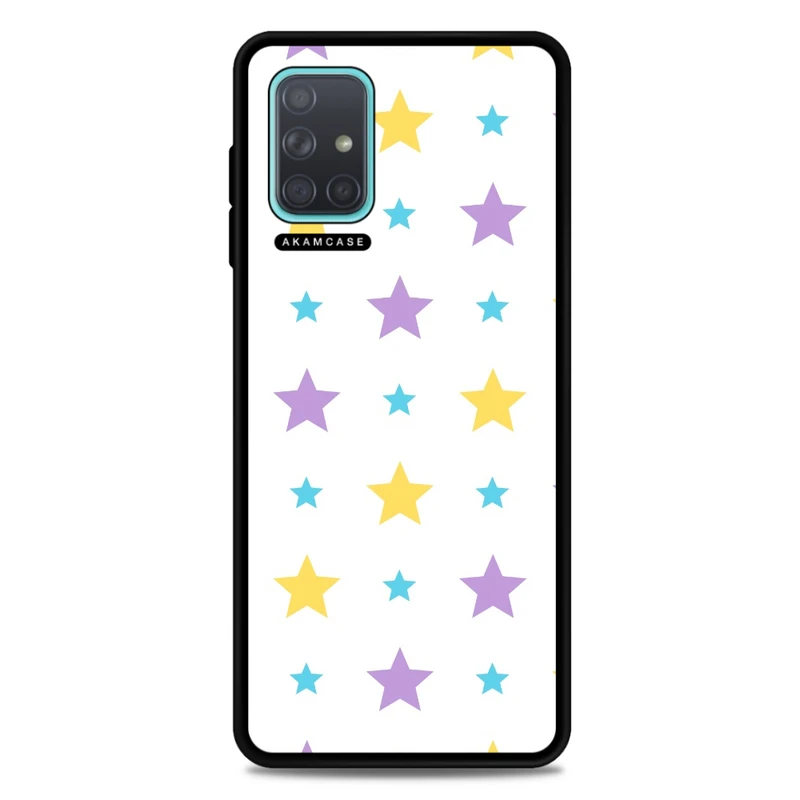 کاور آکام مدل AMC-WSGA71-PASTEL PATTERN9 مناسب برای گوشی موبایل سامسونگ Galaxy A71