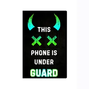 تابلو شاسی عرش مدل نوشته This Phone is Under Gurd کد As2109