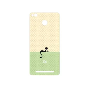MAHOOT Minimal Internet Cat Icon Cover Sticker for Xiaomi Redmi 3 Pro