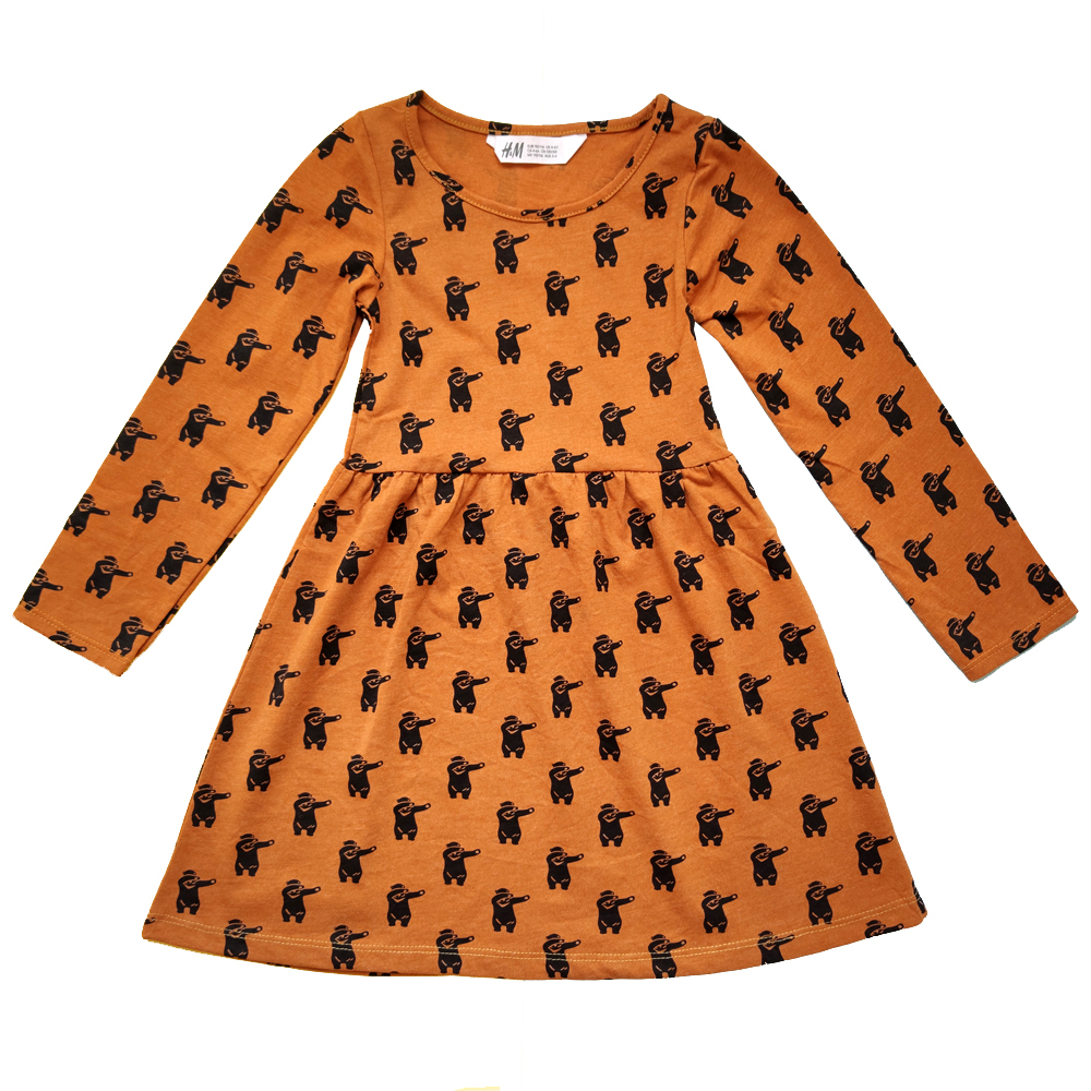 پیراهن دخترانه اچ اند ام مدل 21