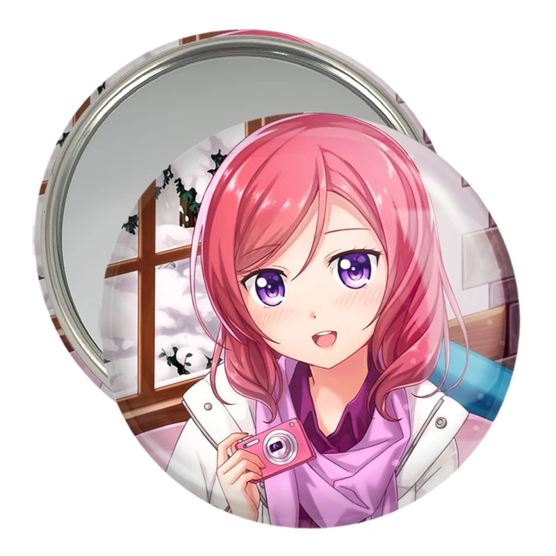 آینه جیبی خندالو مدل نیشیکینو انیمه مادوکا مجیکا Madoka Magica  کد 18409