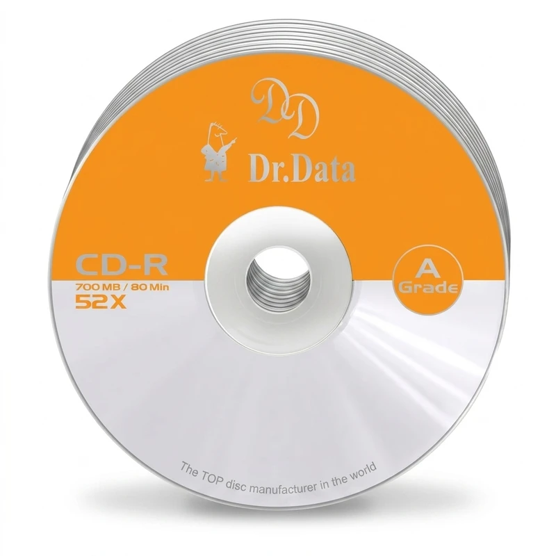 سی دی خام دکتر دیتا مدل CD-R پک 50 عددی