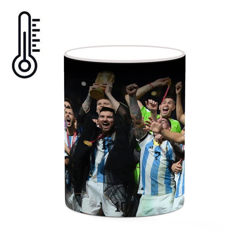 ماگ حرارتی کاکتی طرح Leo Messi لئو مسی مدل mgh42439