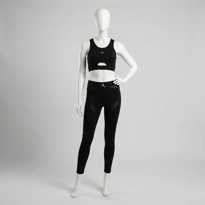 ست نیم‌تنه و شلوار ورزشی زنانه رادیس فیت مدل Fitset_C006