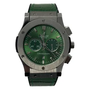 ساعت مچی عقربه‌ای مردانه هابلوت مدل سه موتور فعال ژاپن