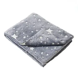 پتو مدل شبنما طرح ستاره سایز 150×210 سانتی‌متر