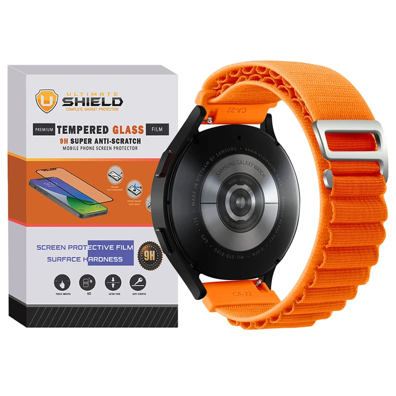 بند آلتیمیت شیلد مدل Alpine-UL مناسب برای ساعت هوشمند سامسونگ Galaxy Watch 4 44mm / Watch 5 44mm