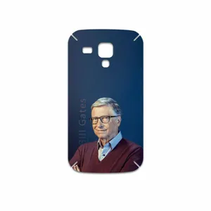 MAHOOT Bill Gates Cover Sticker for Samsung Galaxy S Duos GT S7562