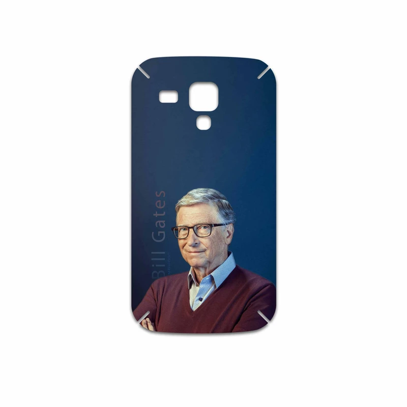 برچسب پوششی ماهوت مدل Bill Gates مناسب برای گوشی موبایل سامسونگ Galaxy S Duos GT S7562