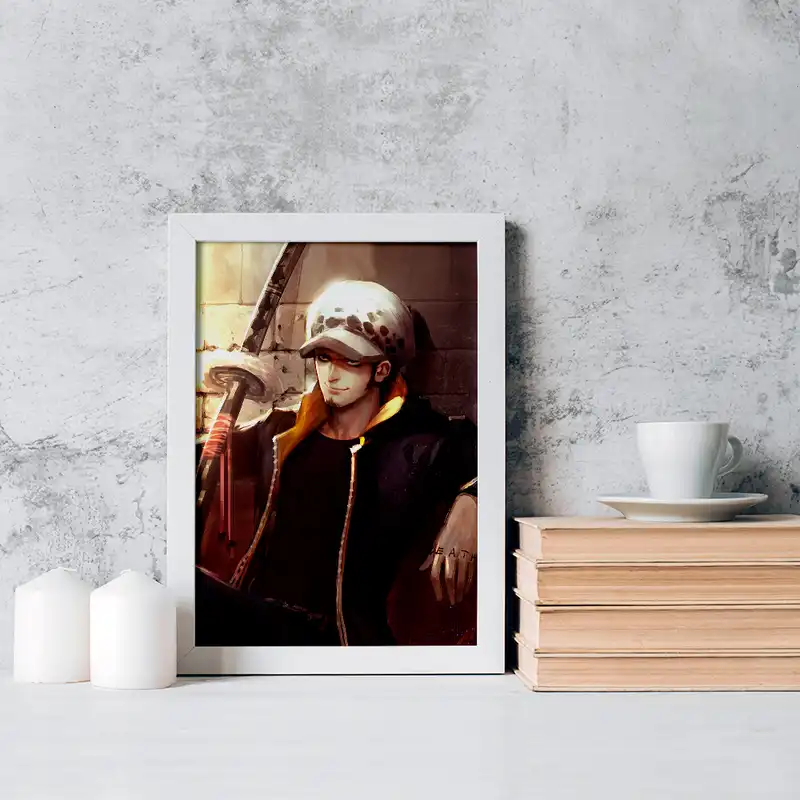 تابلو خندالو مدل ترافلگر انیمه وان پیس One Piece کد 17216